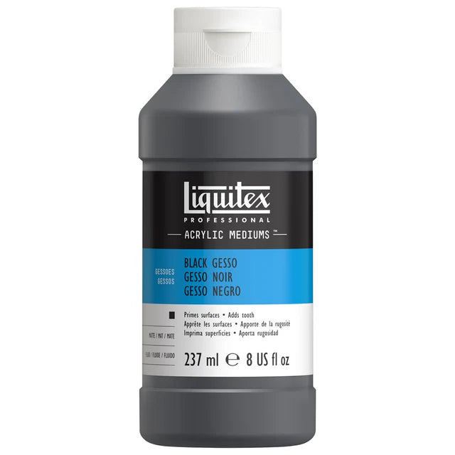 Liquitex® Professional Black Gesso (237ml / 8oz)