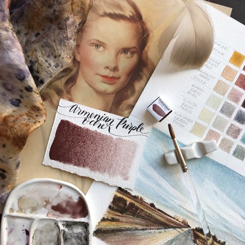 Stoneground Paint Co. - Traditional Colour Watercolour Half Pans