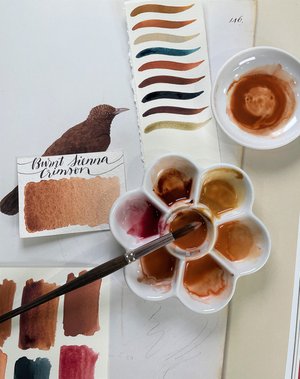 Stoneground Paint Co. - Traditional Colour Watercolour Half Pans