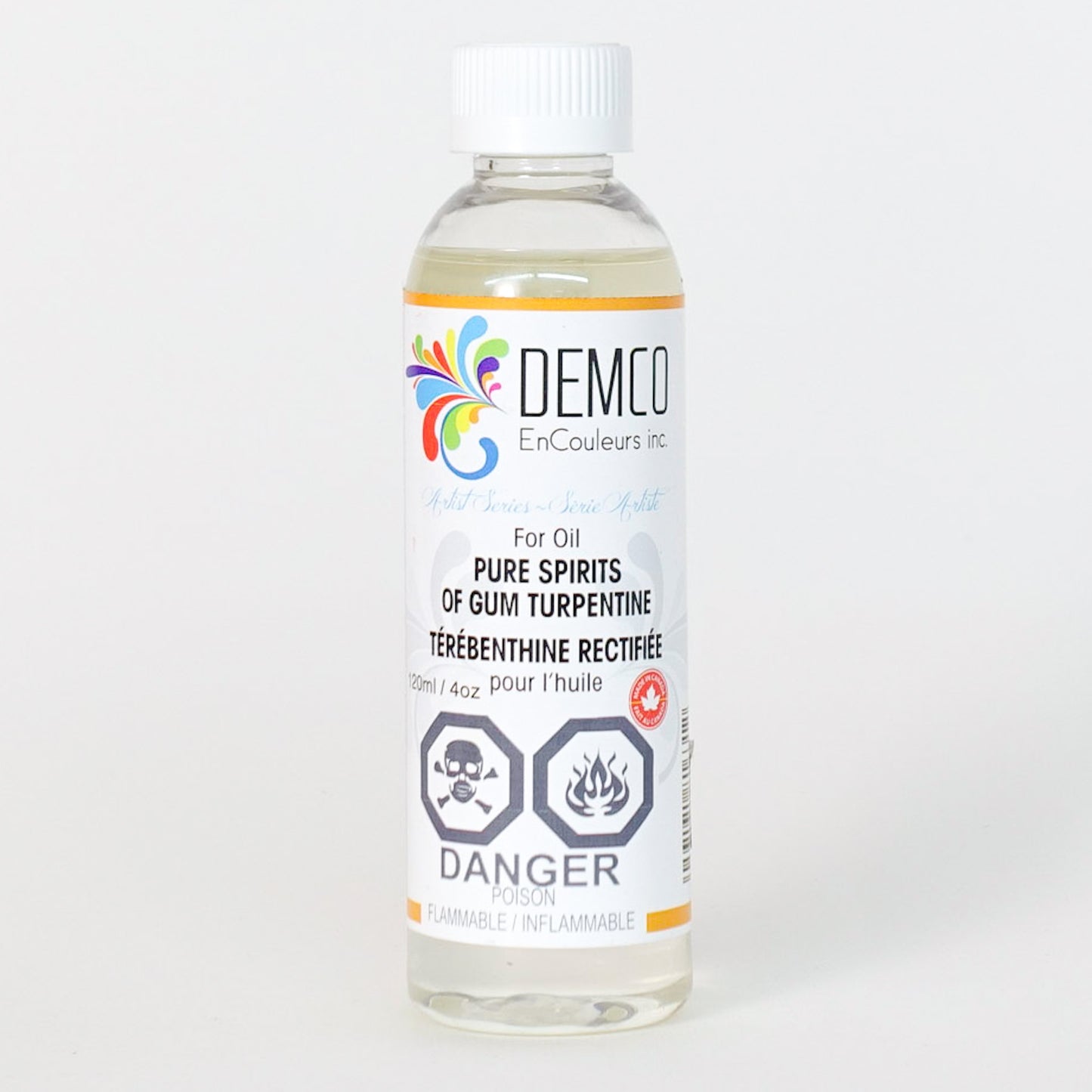 Demco EnCouleurs Inc. Pure Spirits of Gum Turpentine