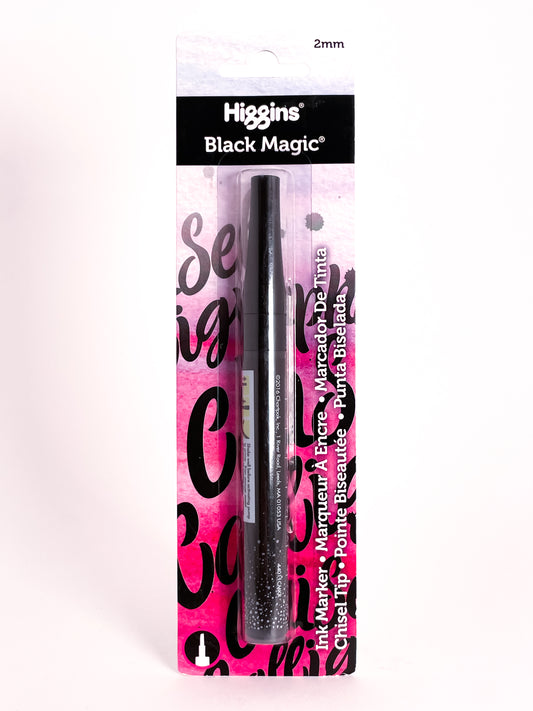 Higgins® Black Magic® Ink Marker 2mm - Mona Lisa Artists' Materials Calgary Alberta