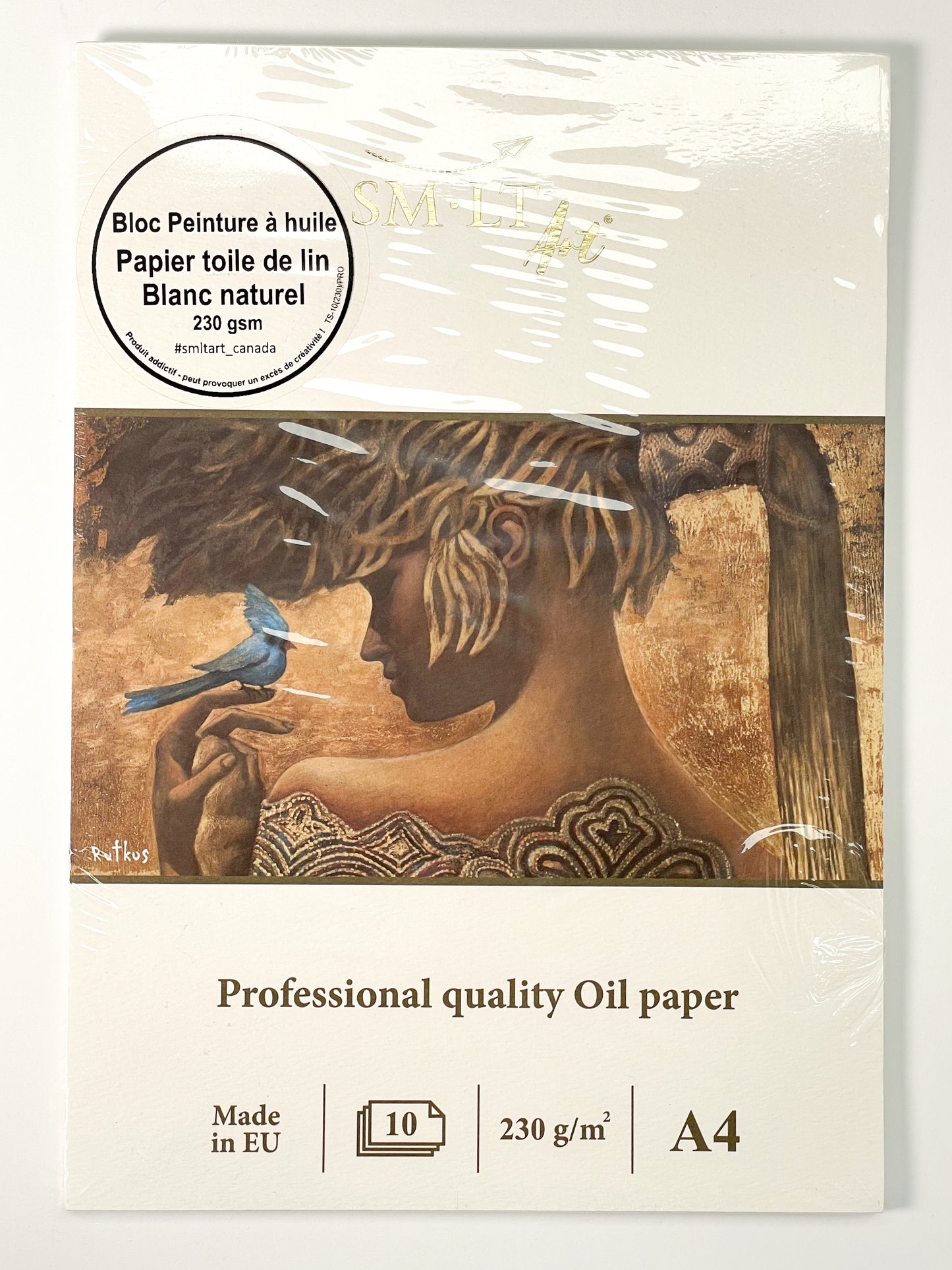 SM•LT Art® Professional Quality Oil Paper (A4) - Mona Lisa Artists' Materials