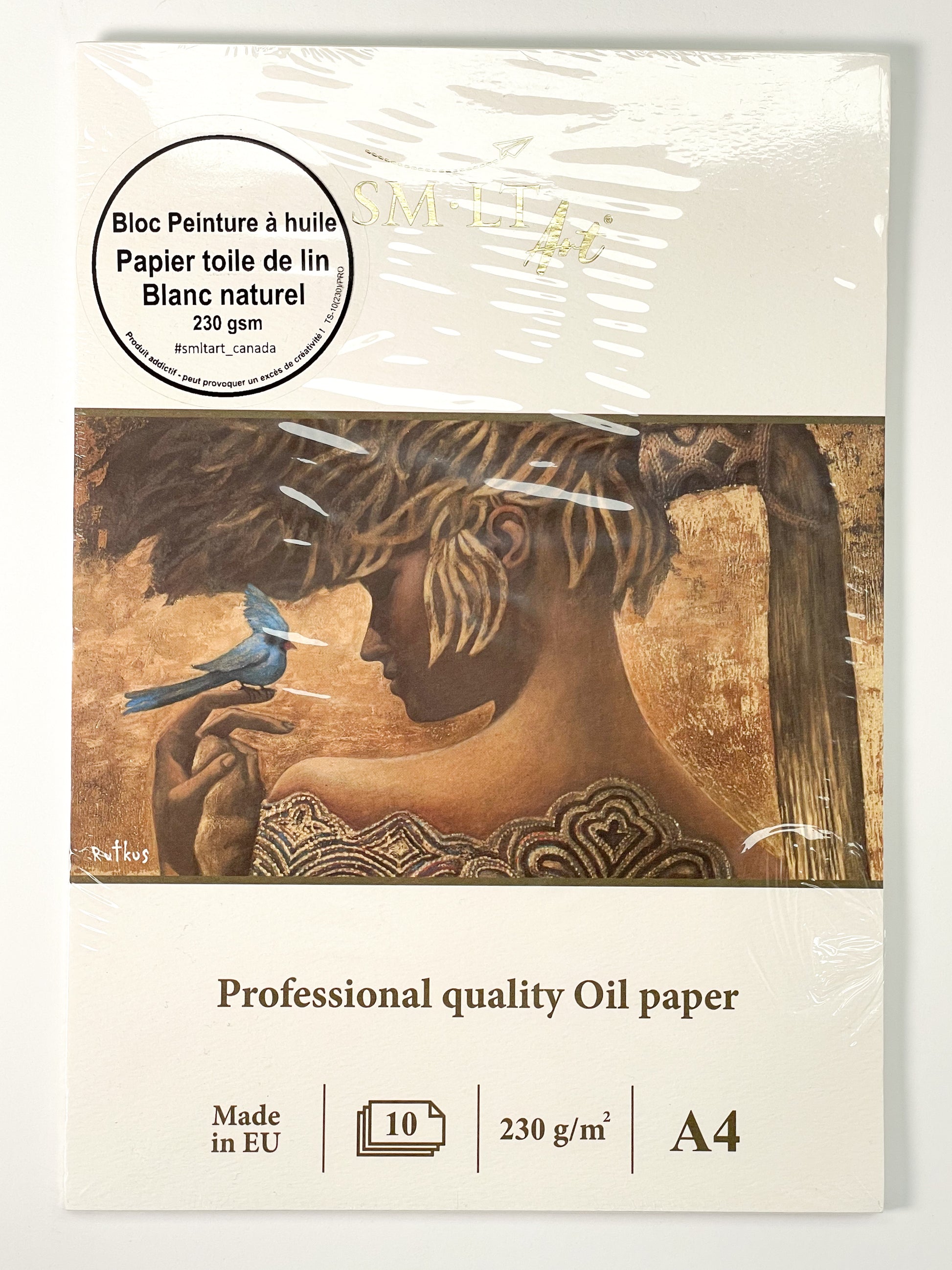 SM•LT Art® Professional Quality Oil Paper (A4) - Mona Lisa Artists' Materials