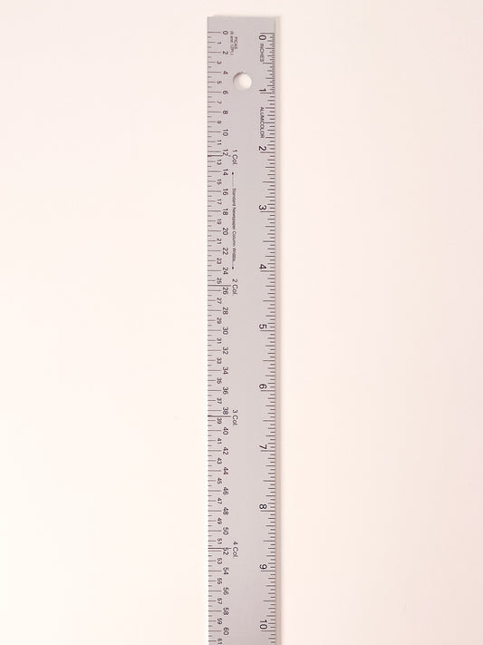 Alumicolor® Point/Layout Ruler 18”