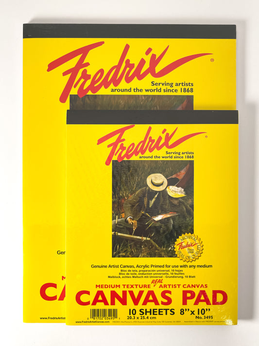 Fredrix® Medium Texture Canvas Pads