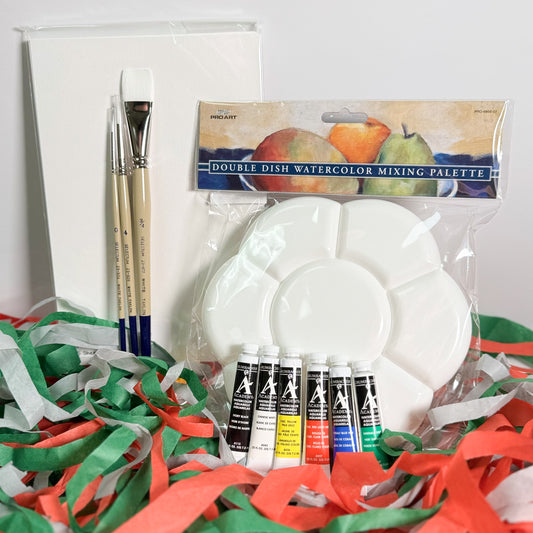 Beginner Watercolor Painting Bundle