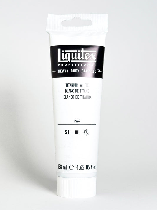 Liquitex® Heavy Body Acrylic Titanium White (138ml)