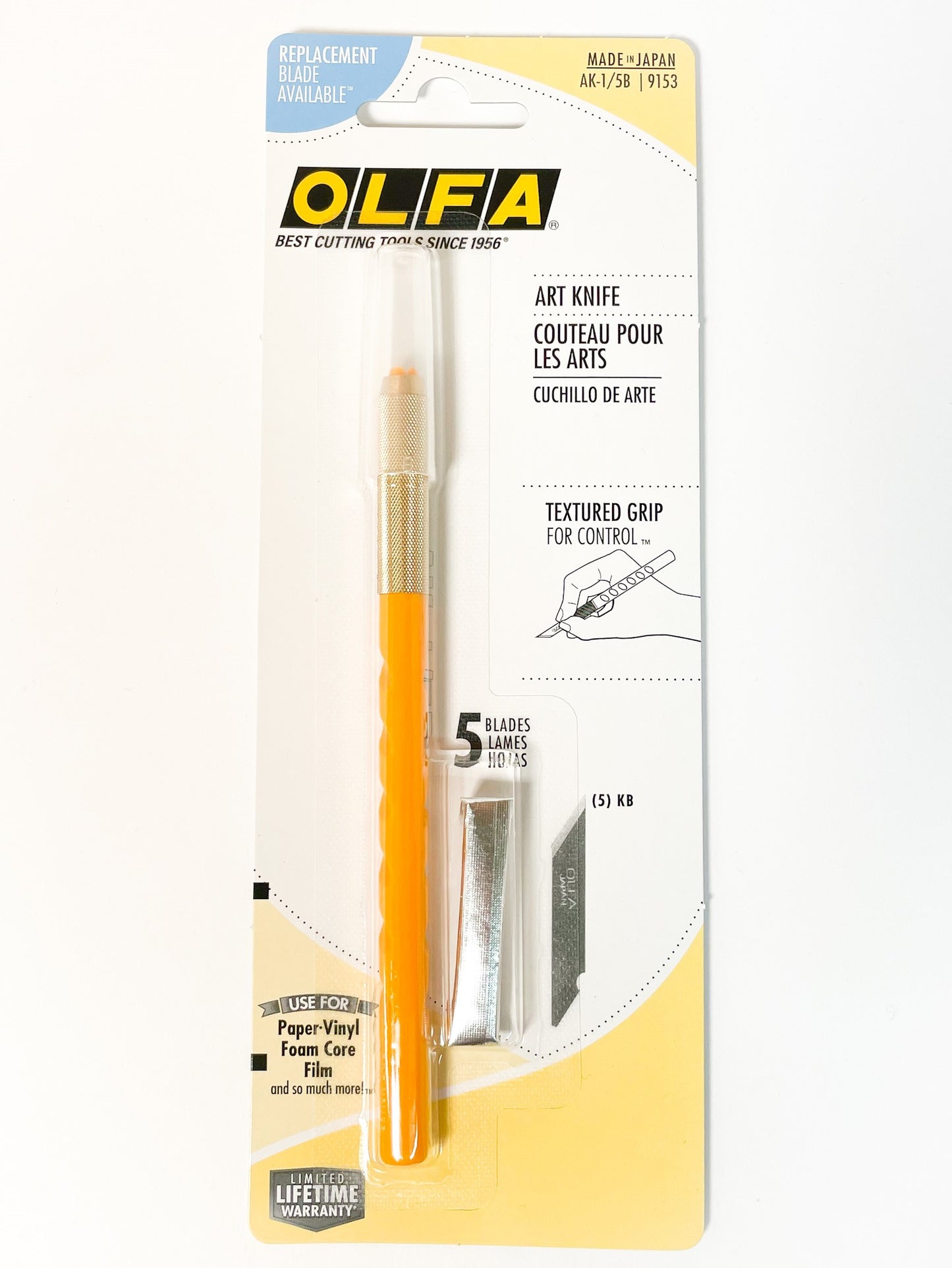 Olfa® Cushion Grip Knife with Blades