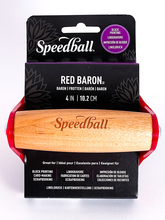 Speedball® Red Baron™ Baren (1) - Mona Lisa Artists' Materials Calgary Alberta