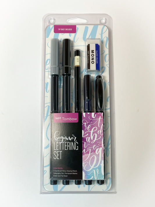 Tombow Beginner Lettering Set - Mona Lisa Artists' Materials Calgary Alberta