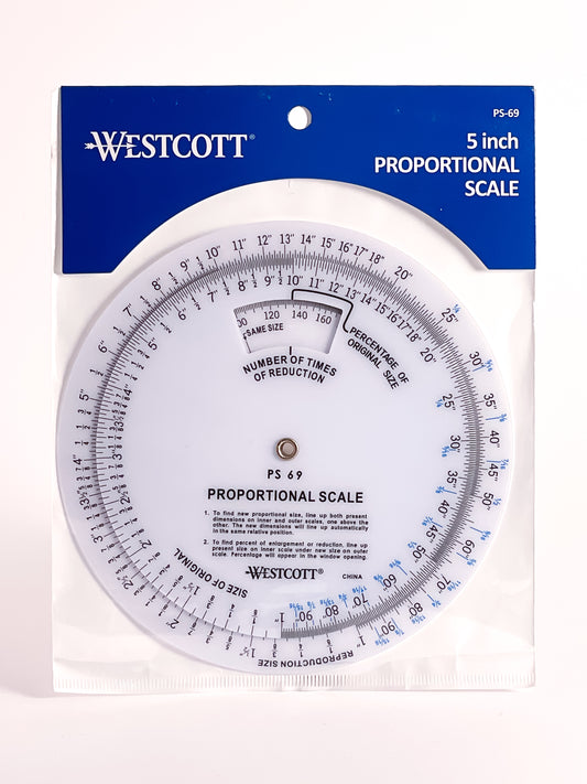 Westport 5” Proportional Scale - Mona Lisa Artists' Materials Calgary Alberta